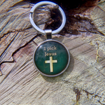 I Pick Jesus - Keychain